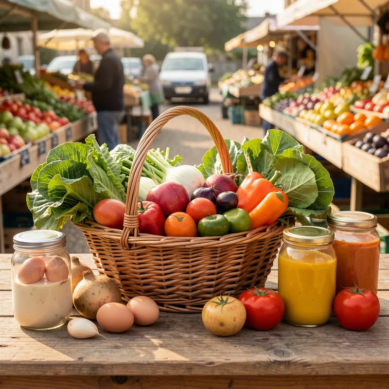Fruits et légumes de saison : le calendrier mois par mois au marché