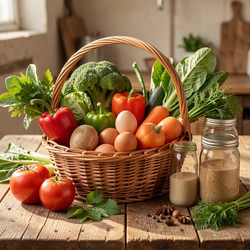 Cuisiner un panier de légumes de saison sans rien gaspiller